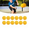 12PCS 74mm 40 Holes Pickleballs PE Plastic High Elasticity Pickleball