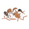 Shalhevet Light Floating Wicks Cotton Wicks and Cork Disc Holders