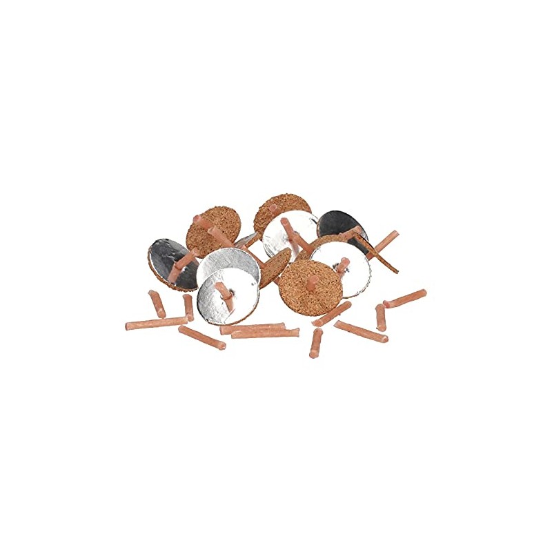 Shalhevet Light Floating Wicks Cotton Wicks and Cork Disc Holders