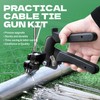 Sinlon Stainless Steel Cable Tie Gun, Special Tool For Fastening