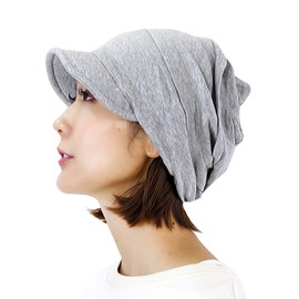 JIRROUZ Loose Soft Newsboy Cap (All Seasons All-Purpose Triple Tack Soft Cap) Unisex (6 Colors Available), heather gray