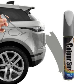 Rebvugr Touch Up Paint for Cars, Universal and Color Accurate Automotive Scratch Repair Pen, Car Accessories Exterior Decoration Scratch Remover for Vehicles Trucks SUVs (Silver)