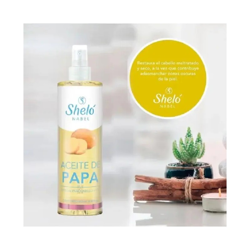 Shelo Aceite Papa Reparador Cabello Piel 265ml
