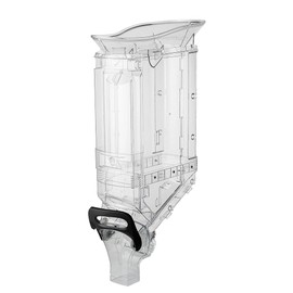 Restaurantware Plastic Loading Funnel 1 Count Fits 3.5 and 5 Dispenserd Durable Bulk Food Funnel Dishwasher Safe Clear Design