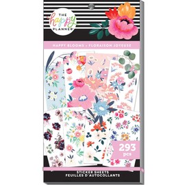 Happy Planner Sticker Value Pack, Happy Blooms, 293