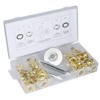 103 Piece Grommet Set Iron Galvanised Tent Eyelets Washer Installation