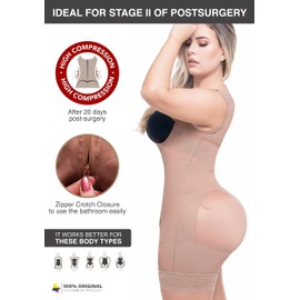 Sonryse Fajas Colombianas Post Surgery High Compression Stage 2 Faja Lipo 360 Tummy Tuck