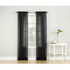 No. 918 Erica Crushed Texture Sheer Voile Rod Pocket Curtain