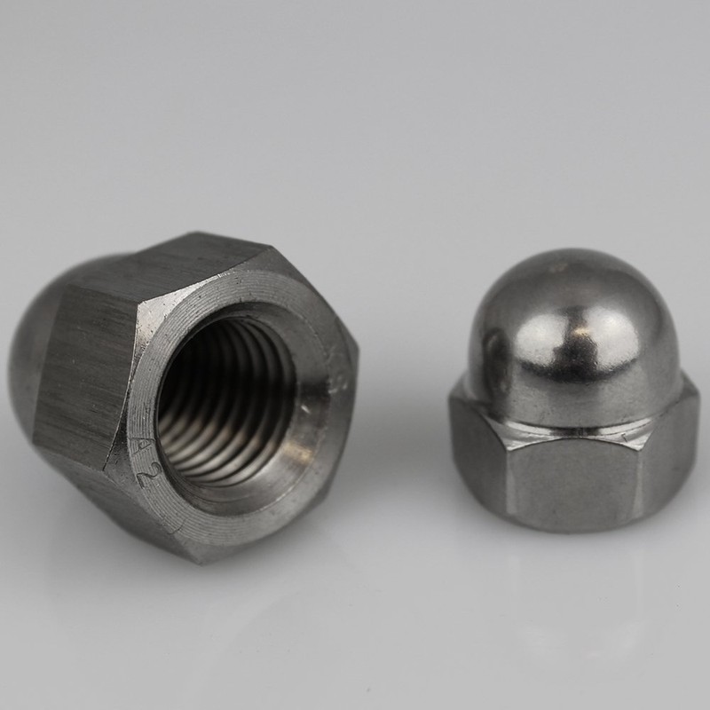 Acorn Nuts (Pack of 10) - M8 - DIN 1587