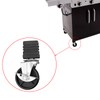 3” Locking Caster 1/2" Threaded Caster Socket Replacement for Charbroil