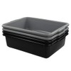 Lesbin 13 L Plastic Commercial Tote Box, Bus Tubs/Bus Box,