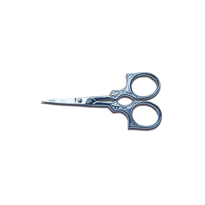 3 claveles 60 – Embroidery Scissors, Fleur De Lis, 3.5