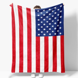 Manta de bandera americana, regalos para hombres, niños, papás, mujeres, marido, cumpleaños, Navidad, San Valentín, regalo de EE. UU., Decoración temática de la bandera nacional de EE. UU., recámara,