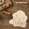 Plate Beads 100 x Mother of Pearl Bowl Round 35