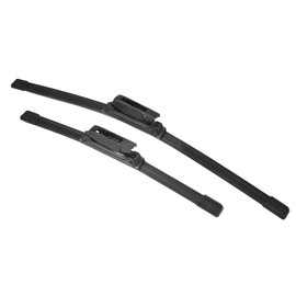 X AUTOHAUX 1 Pair 20" 14" Coating Silicone Front Windshield Wiper Blade Replacement Pair Set for Smart Fortwo 2014-2019 Not J/U Hook