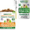 BARK&SPARK Omega 3 Fish Oil + Vet Strength Dog Probiotics