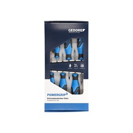 Gedore 2160 PHZ-06 3C-Screwdriver Set 6-piece 0-1-2 PH + PZ