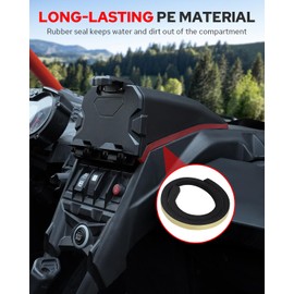 Benlari X3 Electric Device Tablet Holder,Tablet Mount Storage Box Compatible with 2017-2024 Can Am Maverick X3 Max DS MR RC Turbo R Accessories Replacement for 715002874