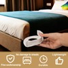 lasuroa 4pcs Bed Sheet Holder with Lock Strips, Non-Slip Lock