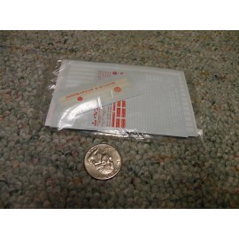 na Walthers  decals HO Diesel Gen Purp 65-77 Minneapolis St Louis white    G8