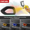 LitMiRaCle Front Bumper Grille Inserts Mesh Trim Bezel Decor for