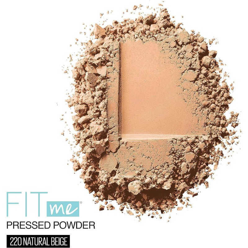 Fit Me Matte + Maquillaje en Polvo Maybelline – Beige