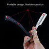 Men's Straight Edge Razor Zinc Alloy Wooden Handle Razor for