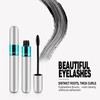 2 Pack 2 in 1 for Mascara 5x Longer Washable,