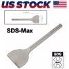 Versery 3'' x11'' SDS MAX Chisel SUNGATOR Heavy Duty Rotary