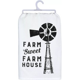 PBK NEW!~"Farm Sweet Farm House"~TEA TOWEL~Kitchen/