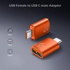BETU 【120W /10Gbps】 USB C Male to USB Female Adapter,