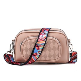 LoZoDo Silver Hardware Purse Strap Crossbody Straps for Purses Wide Shoulder Strap Adjustable Replacementor Shoulder Bags, Canvas Tote Handbags