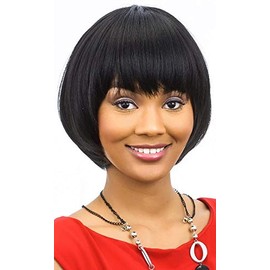 DIANA 100% FUTURA VARIETY COLORS REGULAR WIG BOB HAIRSTYLE FASHION WIG - WIG ASHANTI 08 (1B)