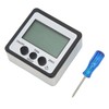 Digital Inclinometer with Backlight Magnetic 4x90° Electronic Protractor IP54 Waterproof