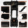 Tuxapo Tactical Molle Quick Release Buckles Vest with Triple mag