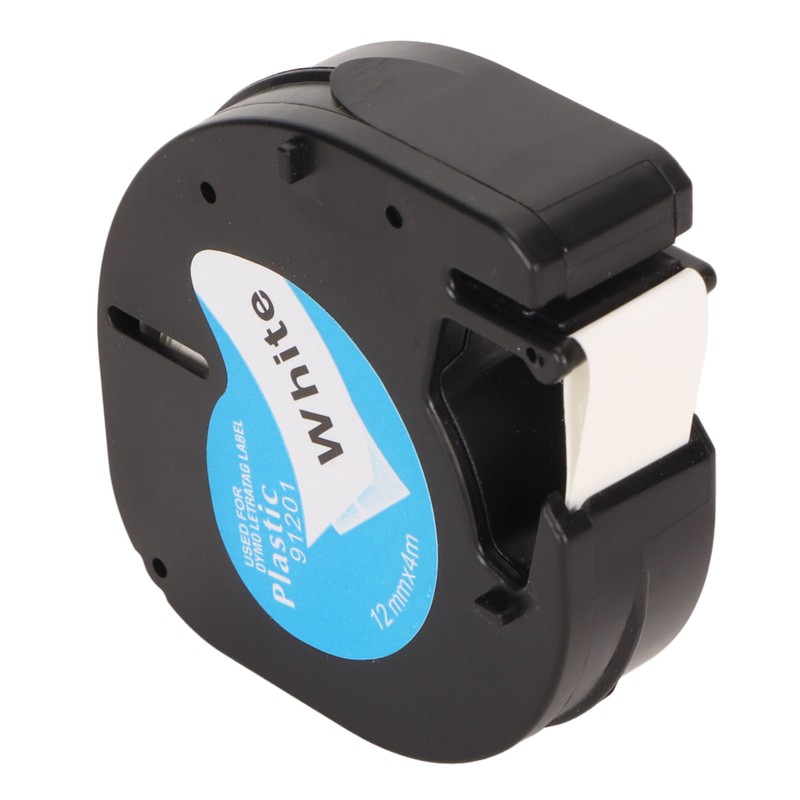 2Pcs Label Maker Tape 12mm Wide 13ft Long Waterproof Oil