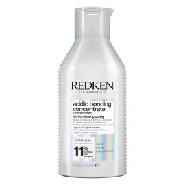 REDKEN- Acondicionador Acidic Bonding Concentrate|Reparador y de anti-quiebre para cabello dañado| Proporciona máxima reparación, acondicionamiento intenso y fuerza|Con ácido cítrico| 300ml