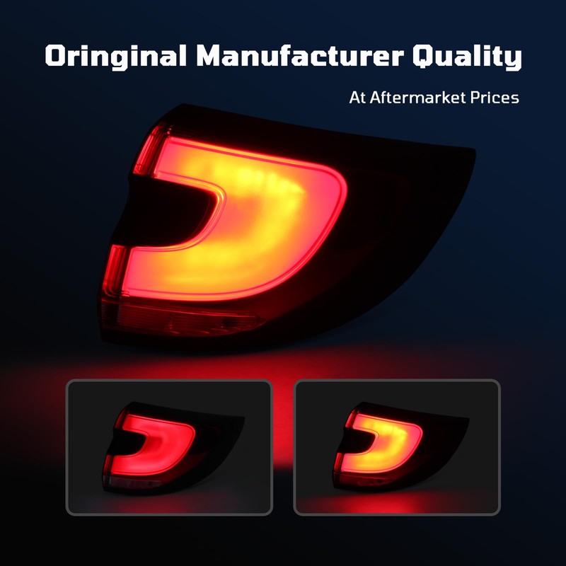 STRAUTOS LED Tail Lights Compatible with 2021-2024 Chrysler Pacifica