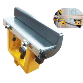 deawater 1pcs DW7232 3-7/8"-6" Adjustable Miter Saw Stand Material Support Stop Wide Bench Auxiliary Support for DeWalt DE7024-XJ