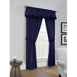 Loft Living Phoenix Insulated All-in-One Window Dressing Set 80" x 63" in Navy