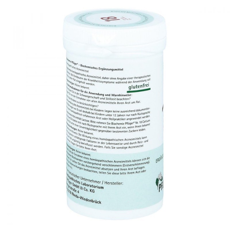 PFLÜGER Schüßler Salts No. 18 Calcium Sulfuratum D6 - 400