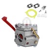 Garden Lawn Mover Trimmer Carburetor Kit for Homelite UT‑33600A 26cc