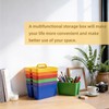 MiraFure BPA Free 2 Compartment Stackable Desk Organizer, Classroom Caddy,