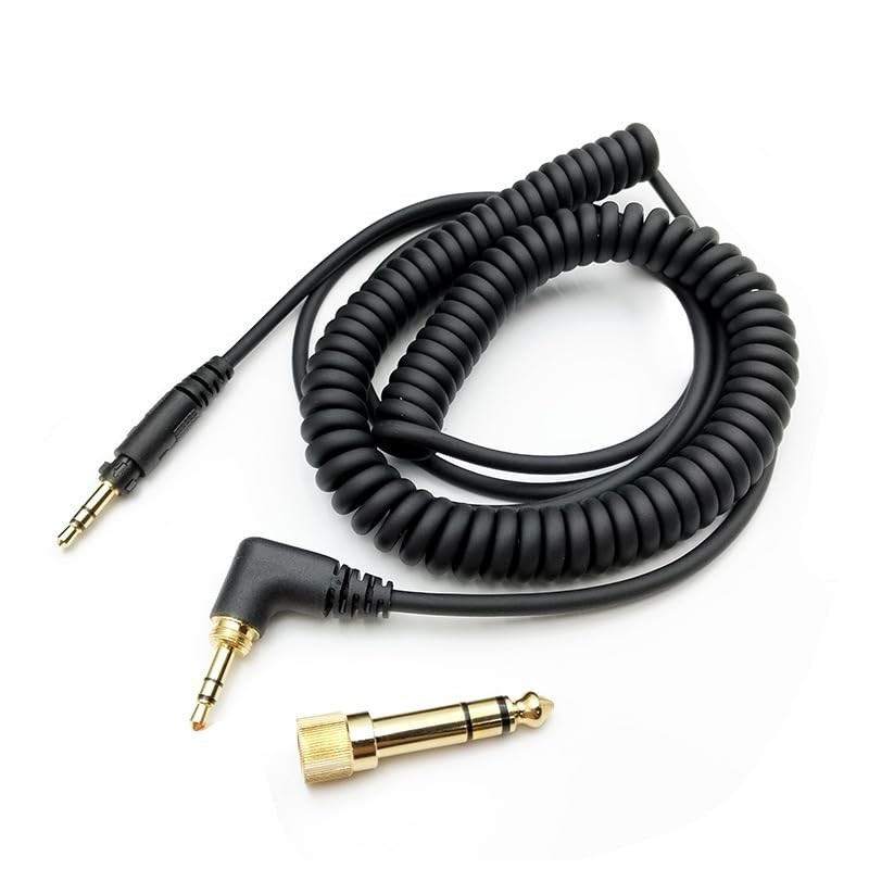 Taoricen Spring Audio Cable Compatible with Panasonic Technics EAH-DJ1200 Headphones