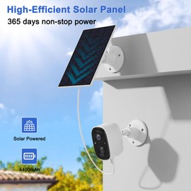 InstyQ Security Cameras Wireless Outdoor, 2K Battery Powered WiFi Cameras for Home Security with AI Motion Detection, Color Night Vision, Spotlight, Siren, Waterproof, SD/Cloud Storage