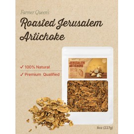 (8oz) Farmer Queen Roasted Jerusalem Artichoke Helianthus Tuberosus Rich Inulin Polyphenol Dietary Fibe 볶은 돼지감자