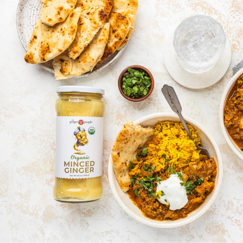 The Ginger People Organic Minced Ginger, No Artificial Ingredients, 25