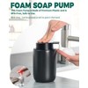 Umlaca Soap Dispenser, Refillable Ceramic Soap Dispenser, 350 ml, Large