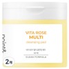 Point & Vita Rose Multi Cleansing Pads, 2, 60 sheets / 포인트앤 비타 로즈 멀티 클렌징 패드, 2개, 60매입