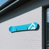 4-Pack Snowboard Wall Mount Clips for Stylish Display